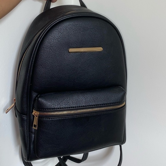 Call It Spring Black Backpack Purse - Picture 2 of 2